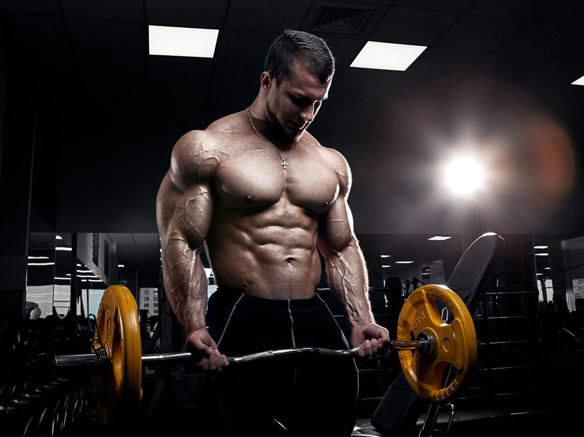 Kulturista - silový trénink, kreatin 