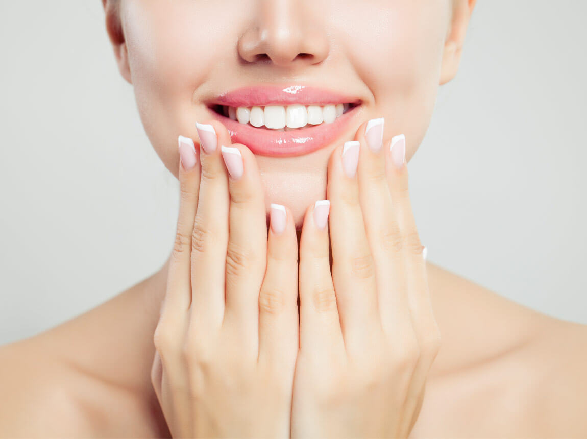 žena - zdravé nehty 