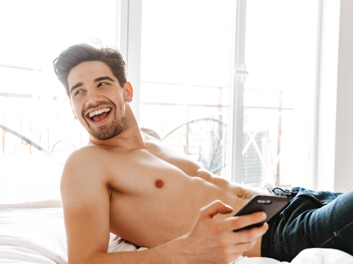 muž v posteli - regenerace, ZMA 