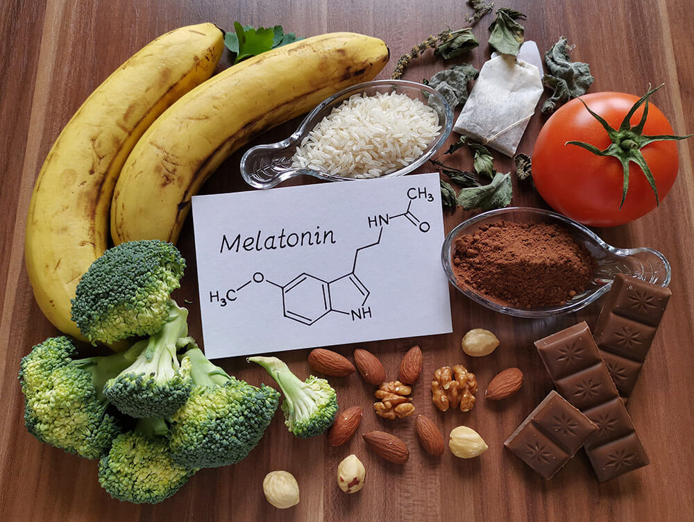 potraviny bohaté na melatonin
