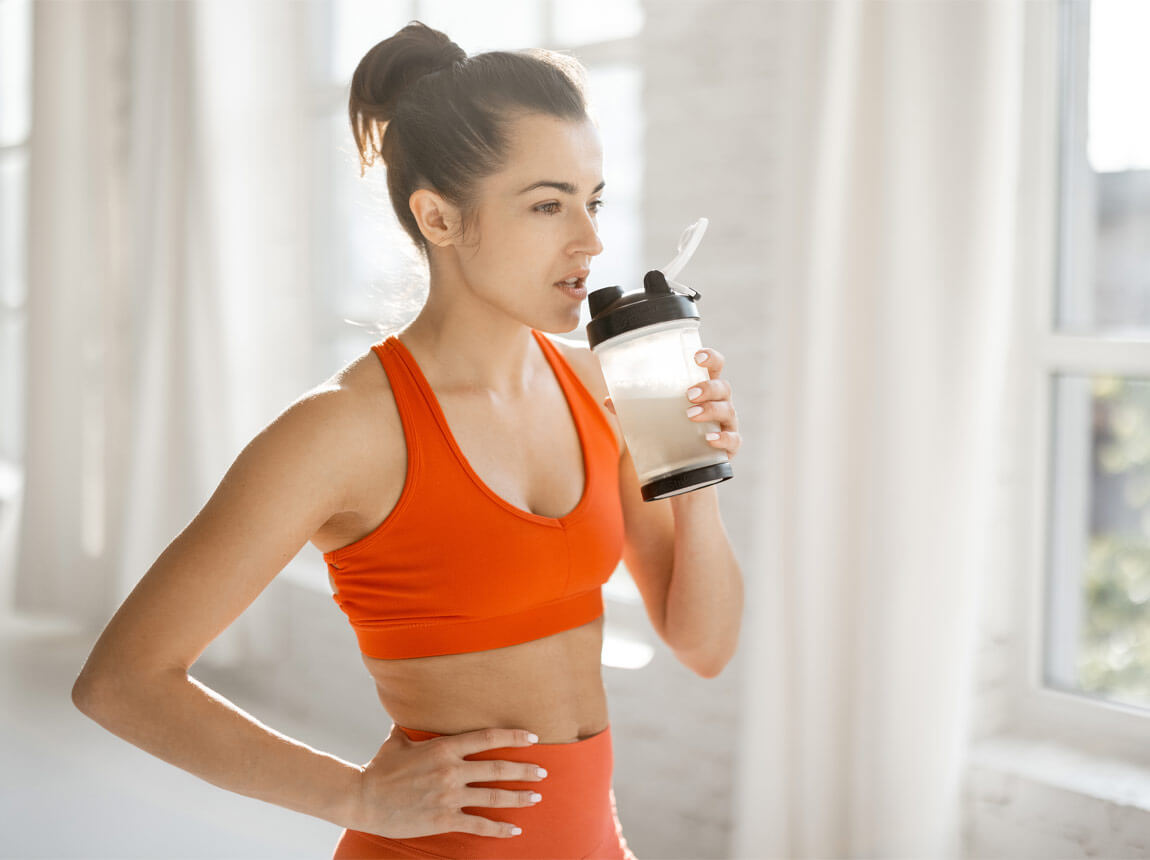 žena s výživou vitargo 