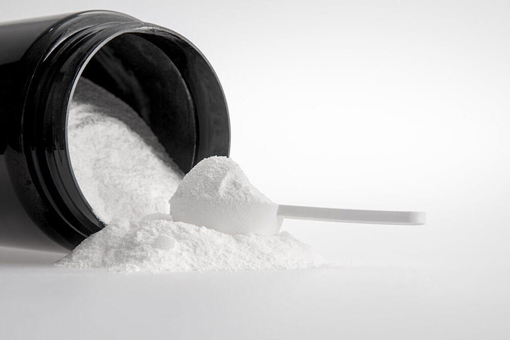 kreatin hydrochlorid v prášku