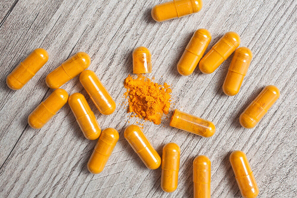 Kapsle kurkumy