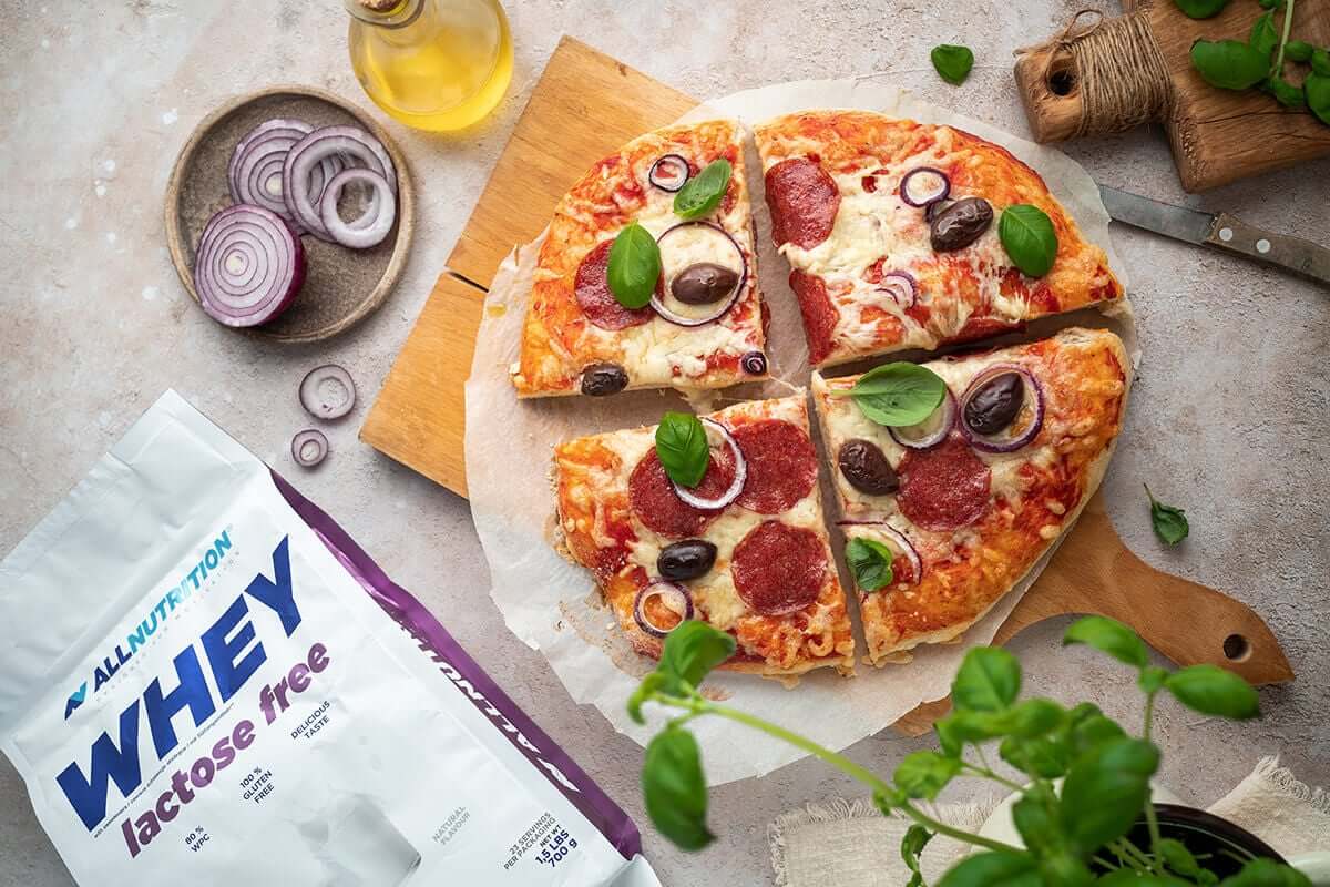 proteinová pizza