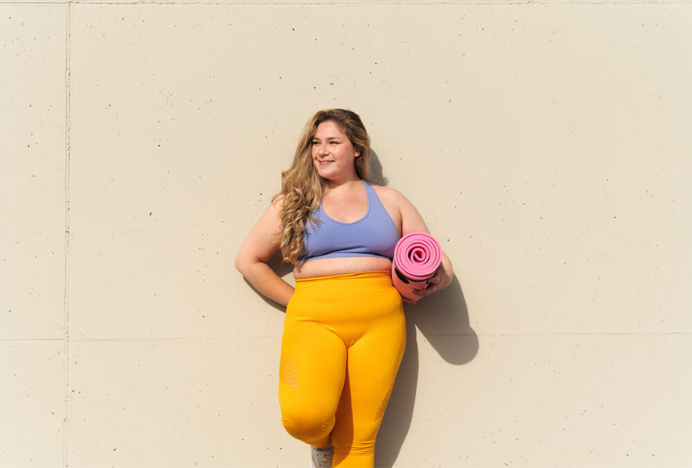 žena s nadváhou - cvičení 