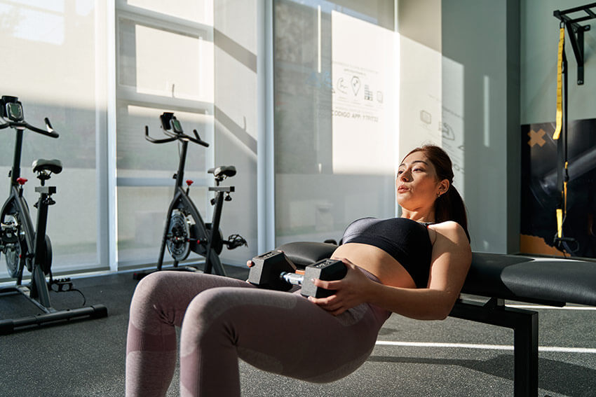 fena - trénink nalačno