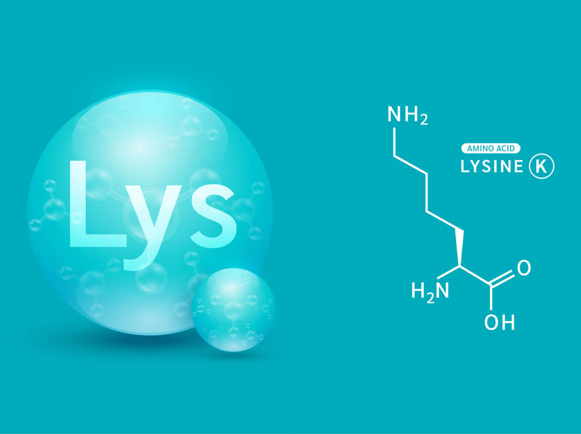 Doplněk stravy s lysinem 
