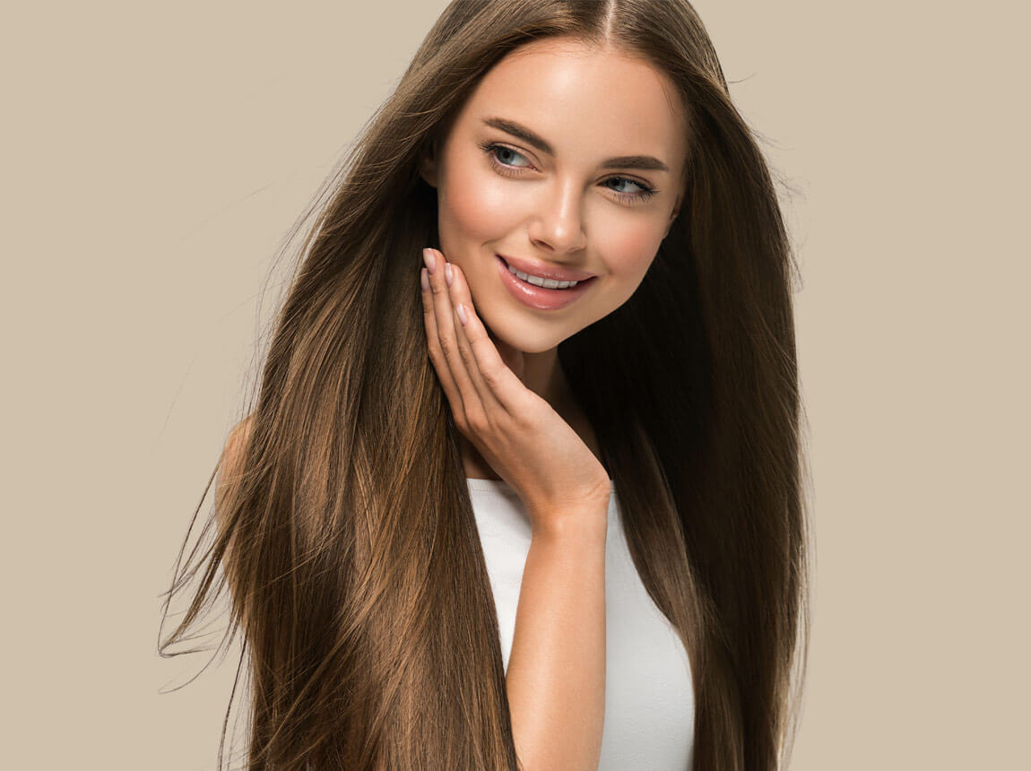 krásné, zdravé vlasy - žena 