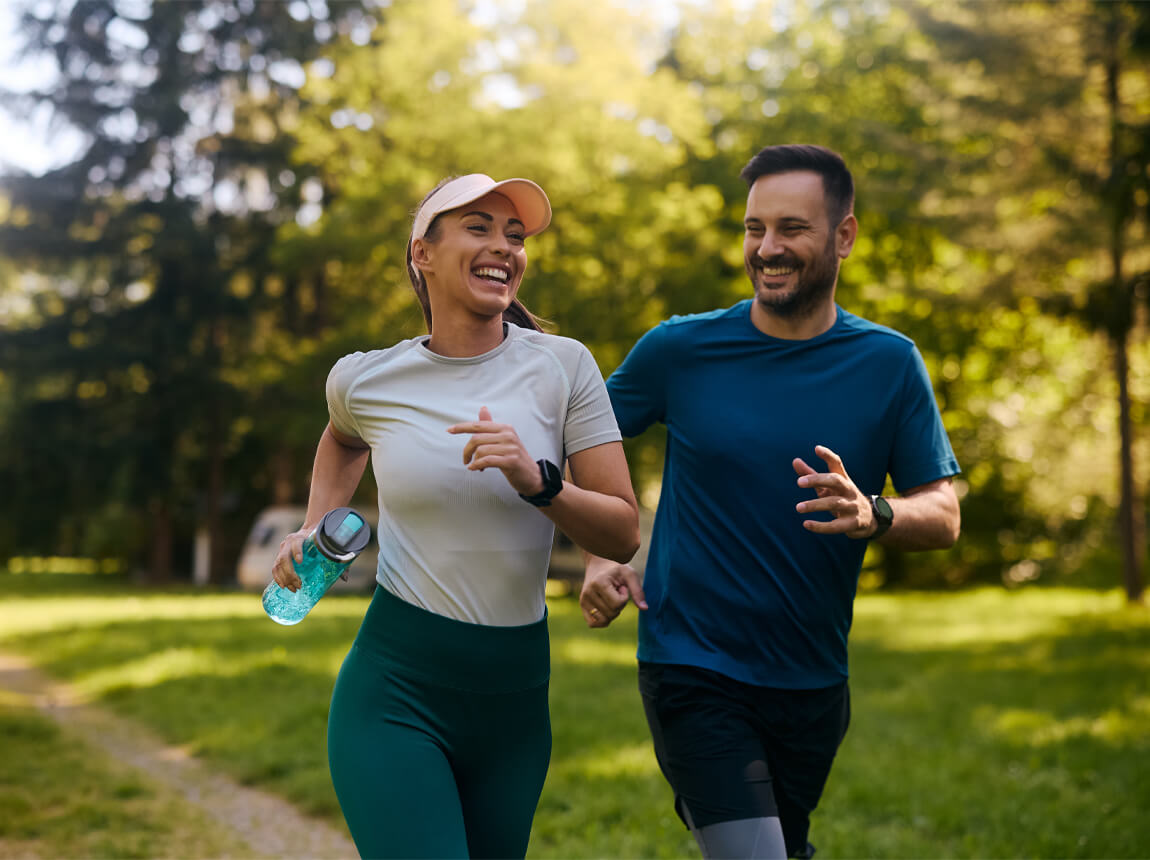 běh, lepší výkon 