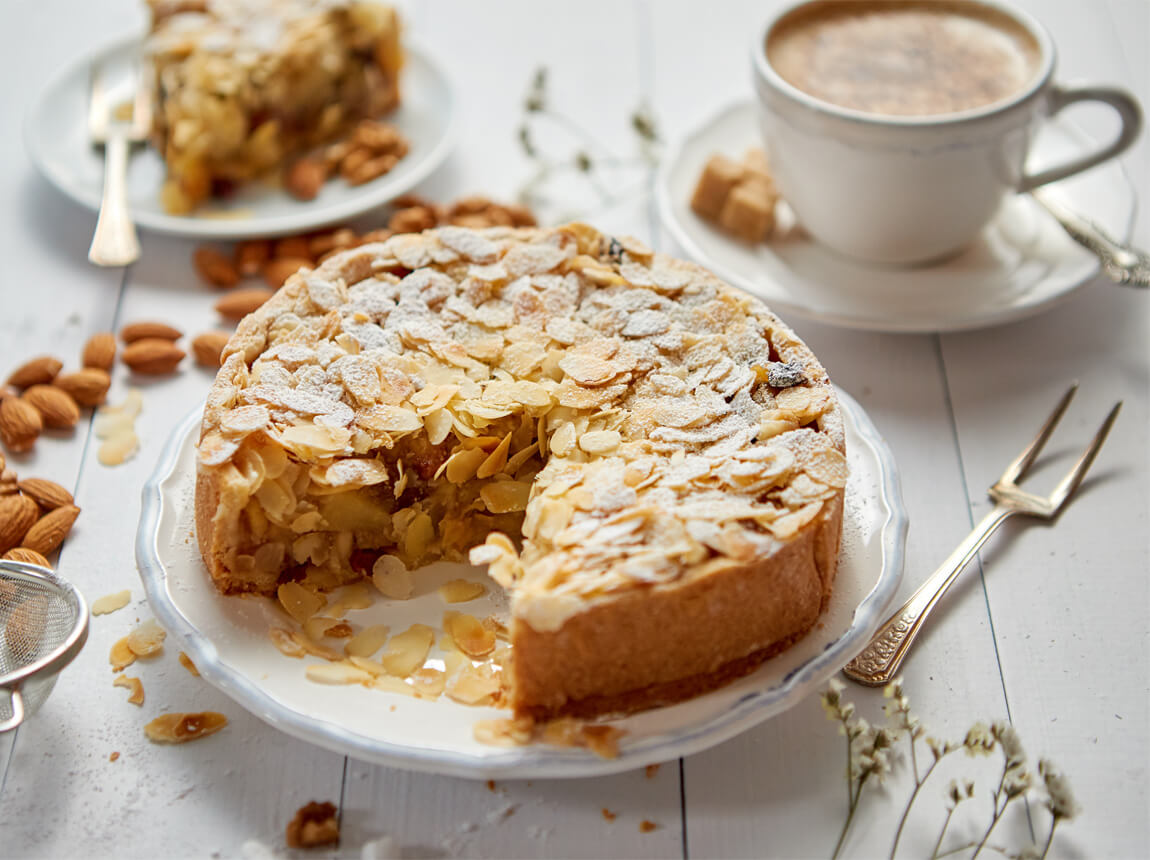mandlový koláč 