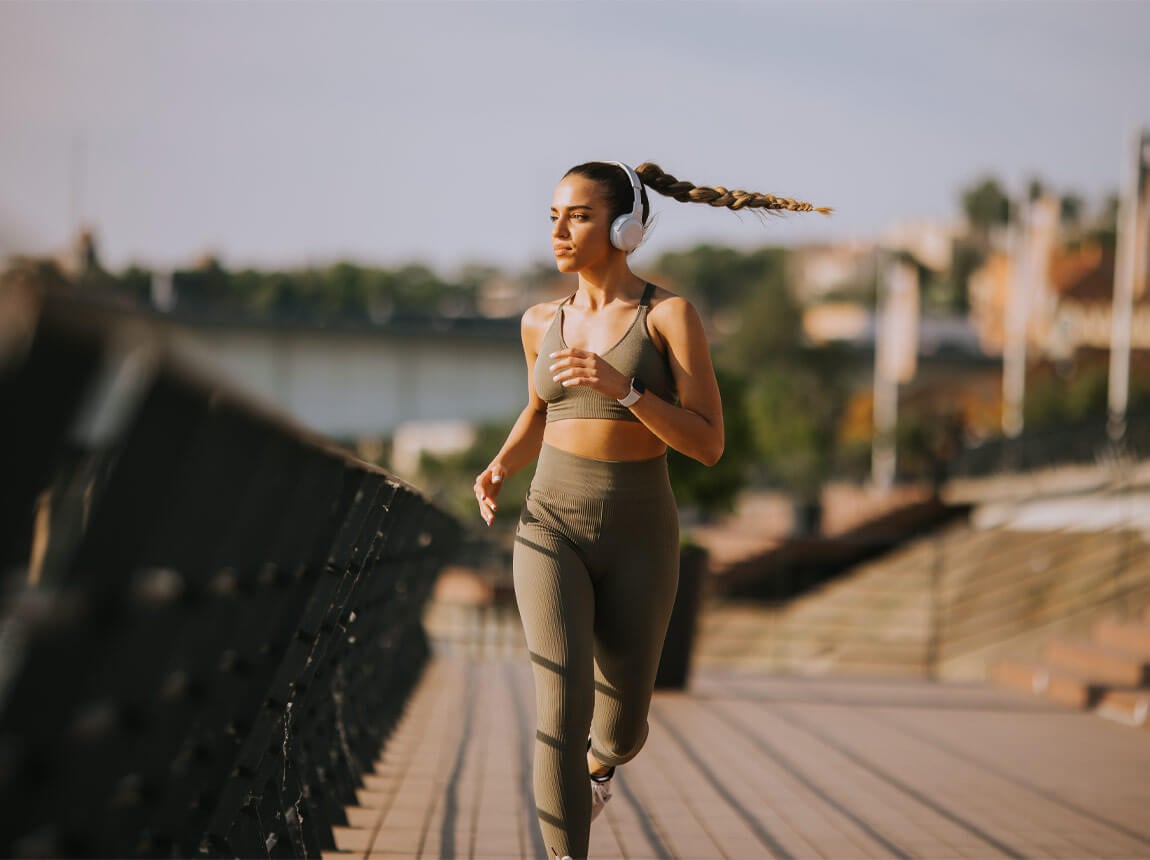 žena - běh, hubnutí 