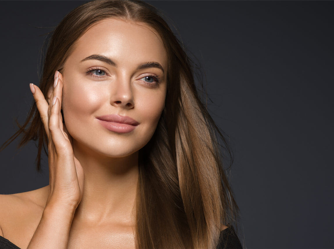 žena - krásná, zdravá pleť 