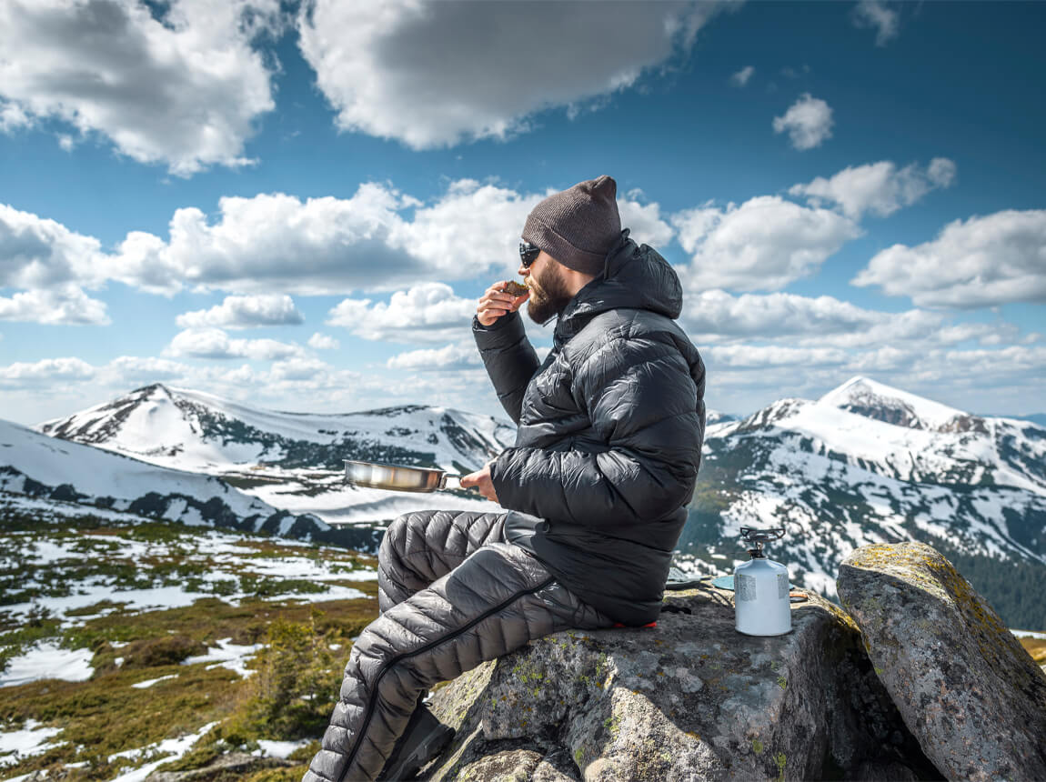 horská turistika - jídlo, občerstvení 