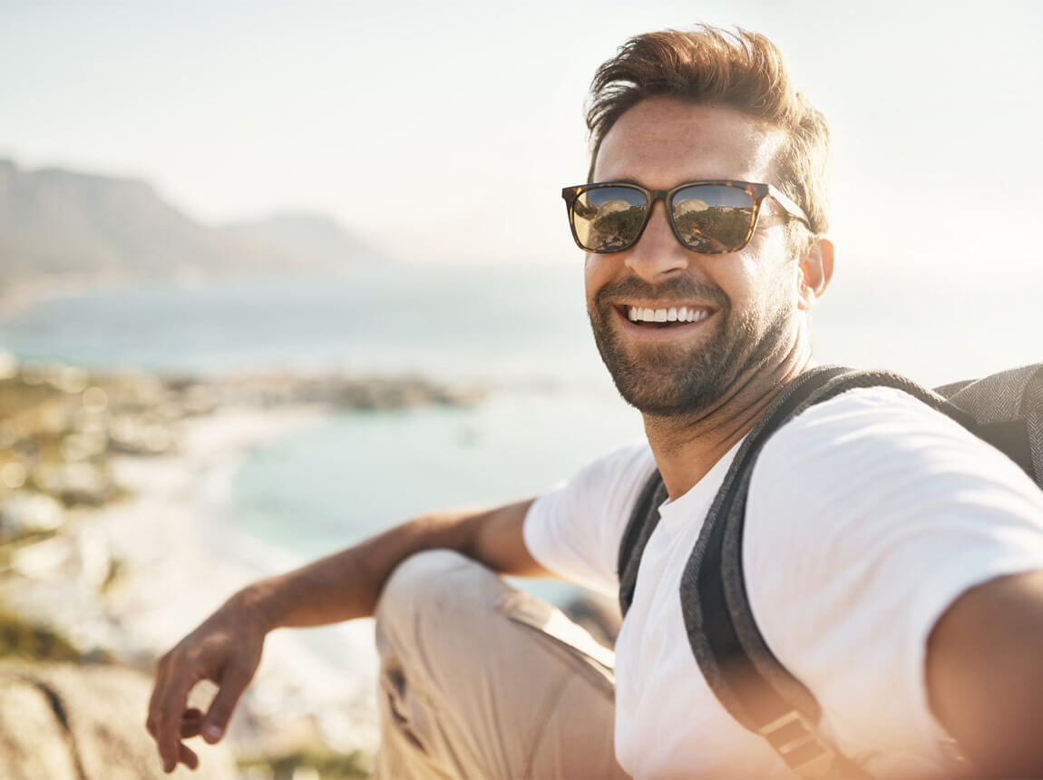 šťastný muž - dobrá imunita 