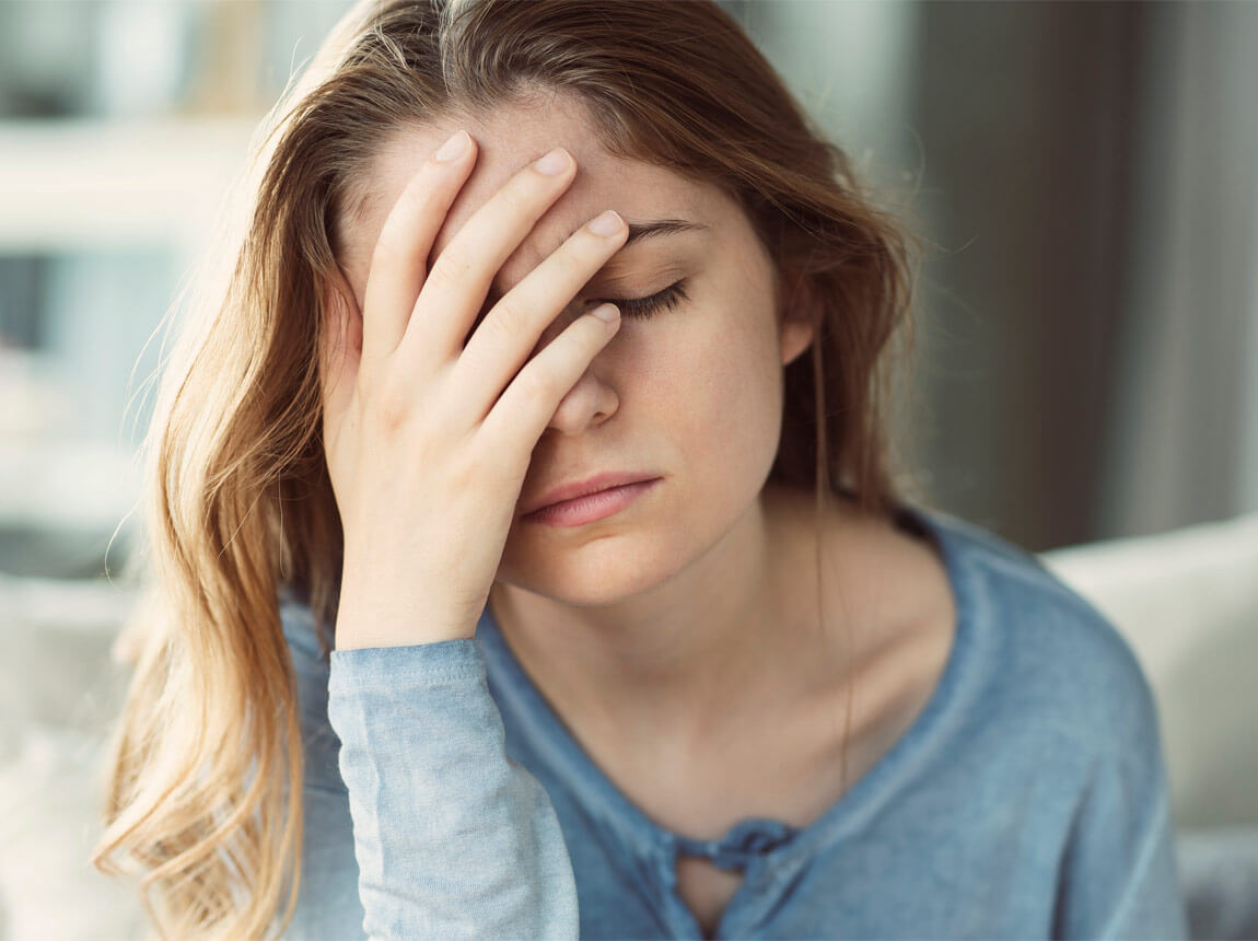 unavená žena - nedostatek hořčíku 