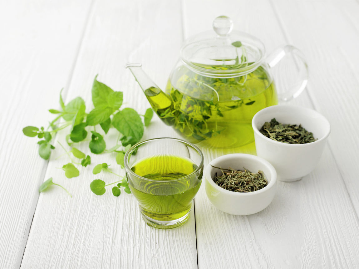 zelený čaj 