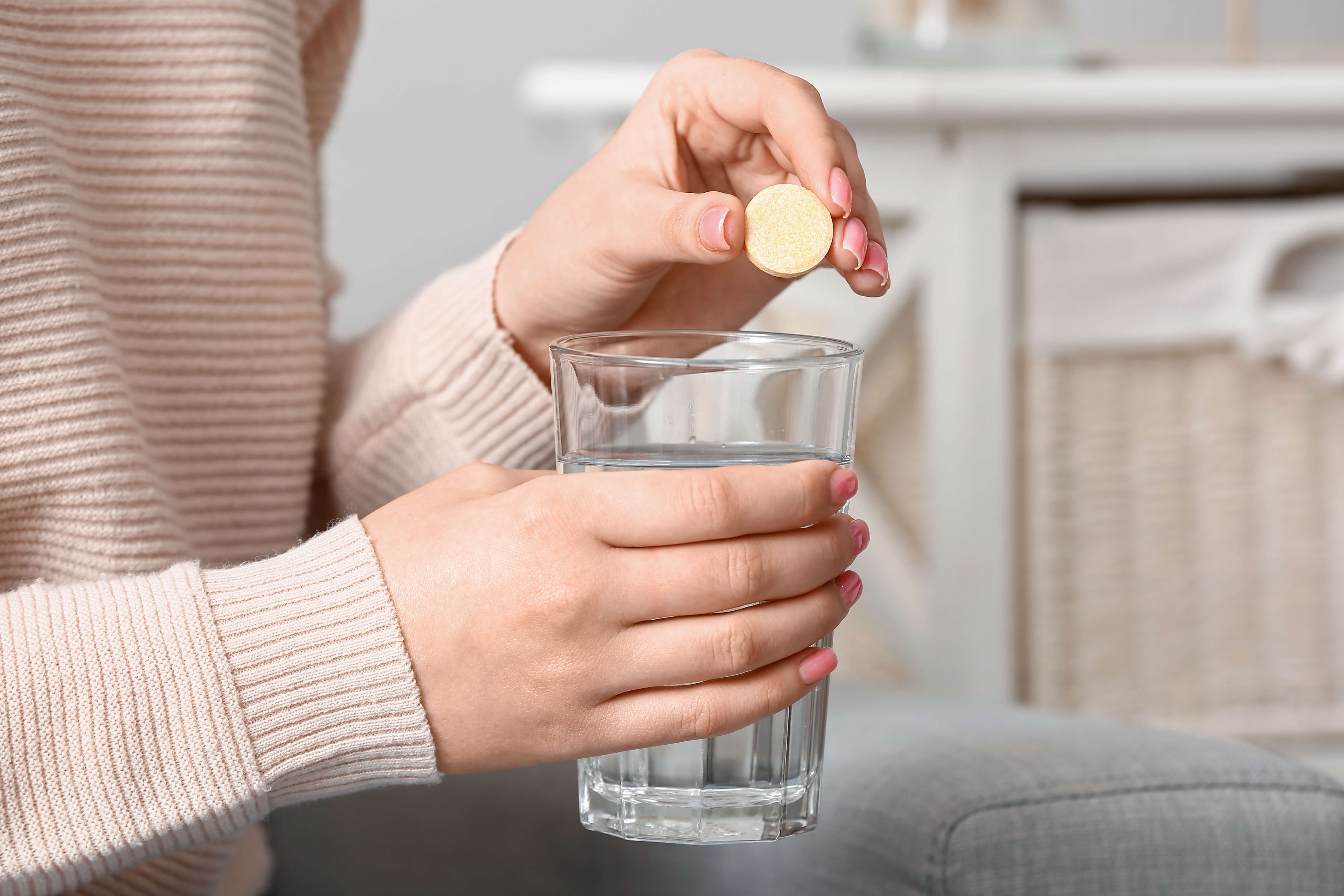 žena - šumivé tablety 