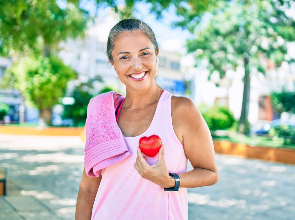 omega 3 – žena, zdravé srdce