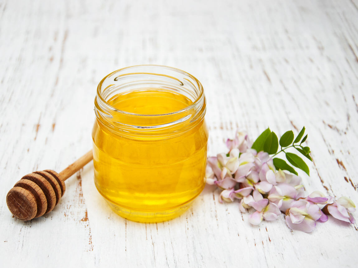 akáciový med