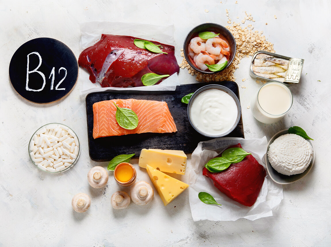 potraviny bohaté na vitamín B12 