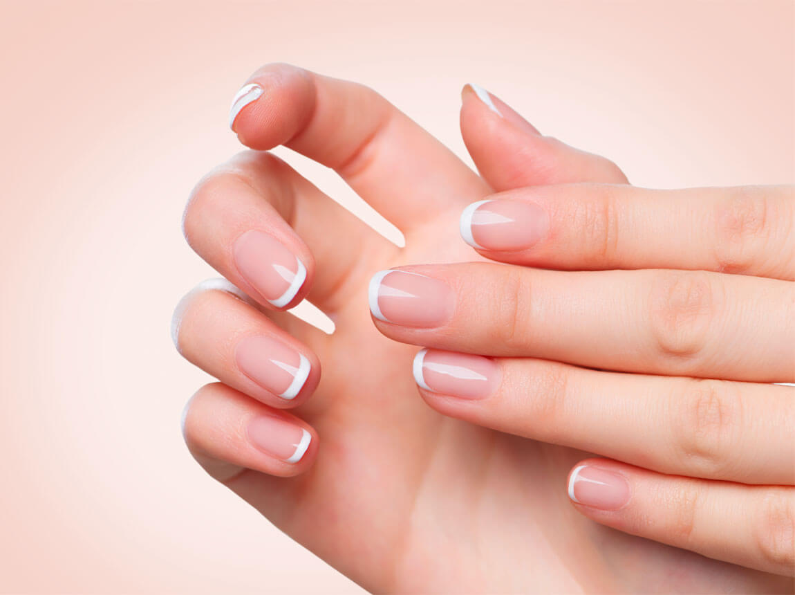 žena - krásné, zdravé nehty