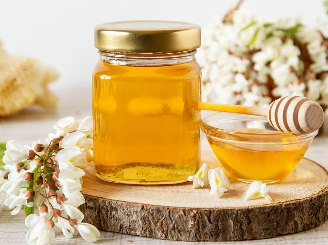 akáciový med