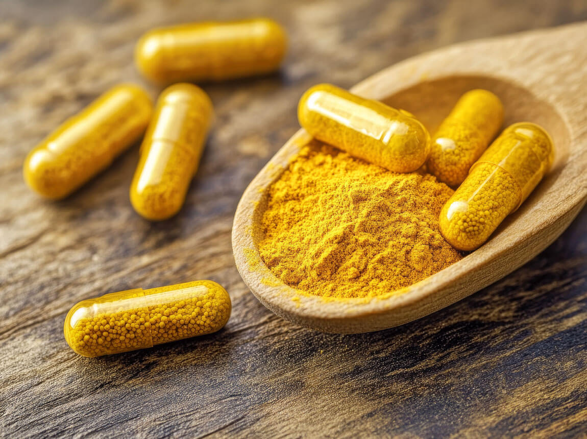 berberin v kapslích