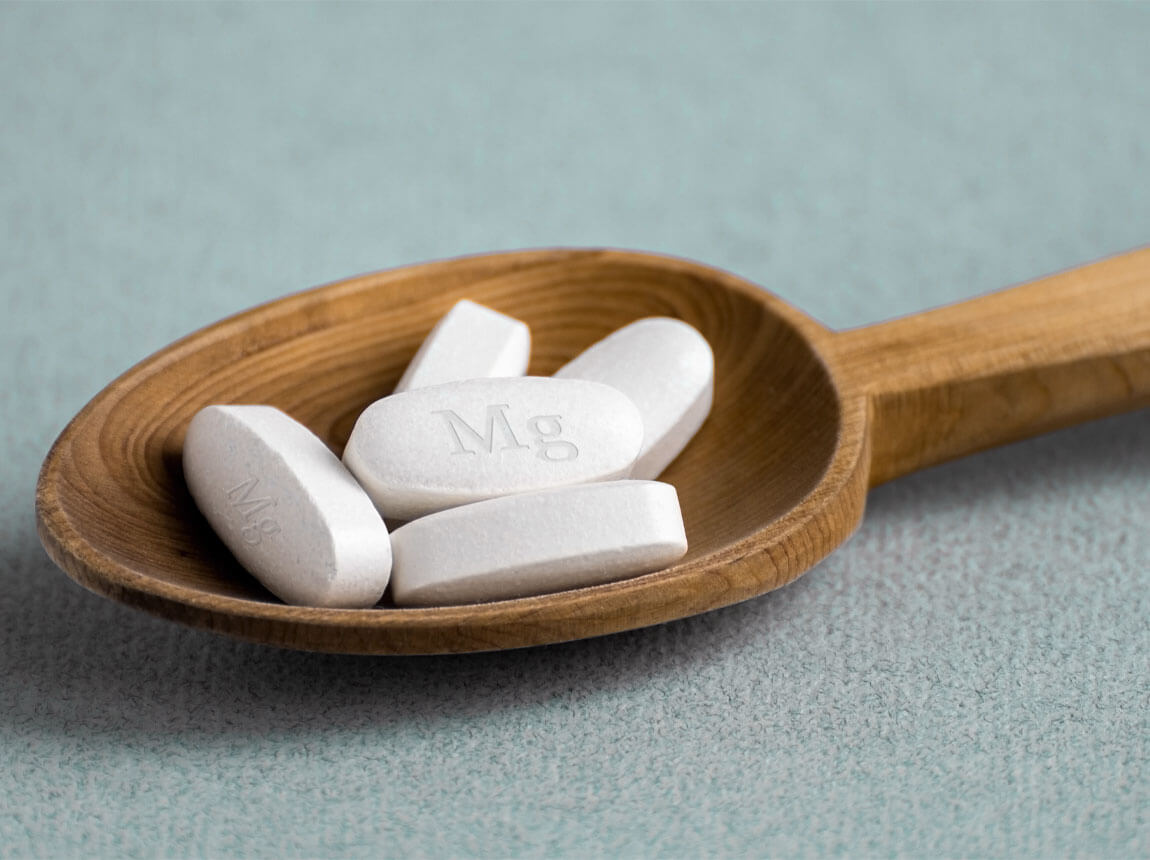 tablety hořčíku