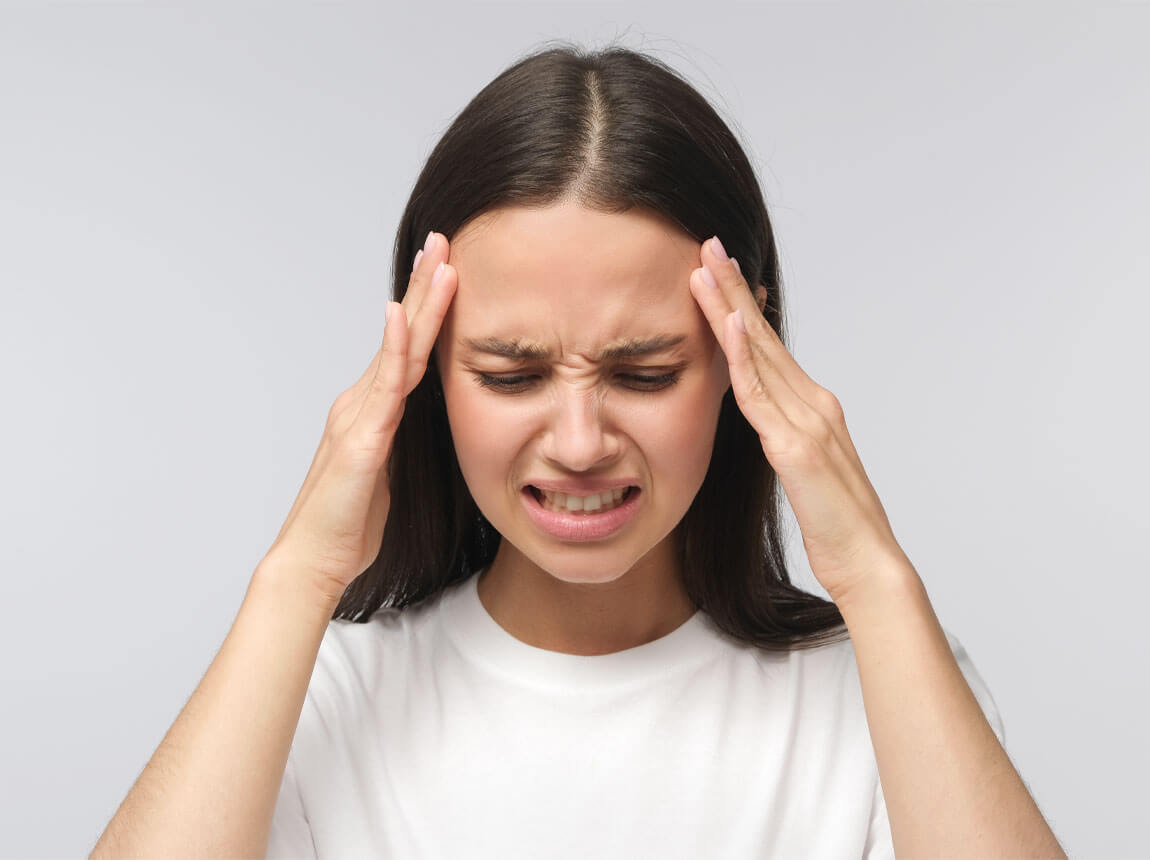 žena - bolest hlavy