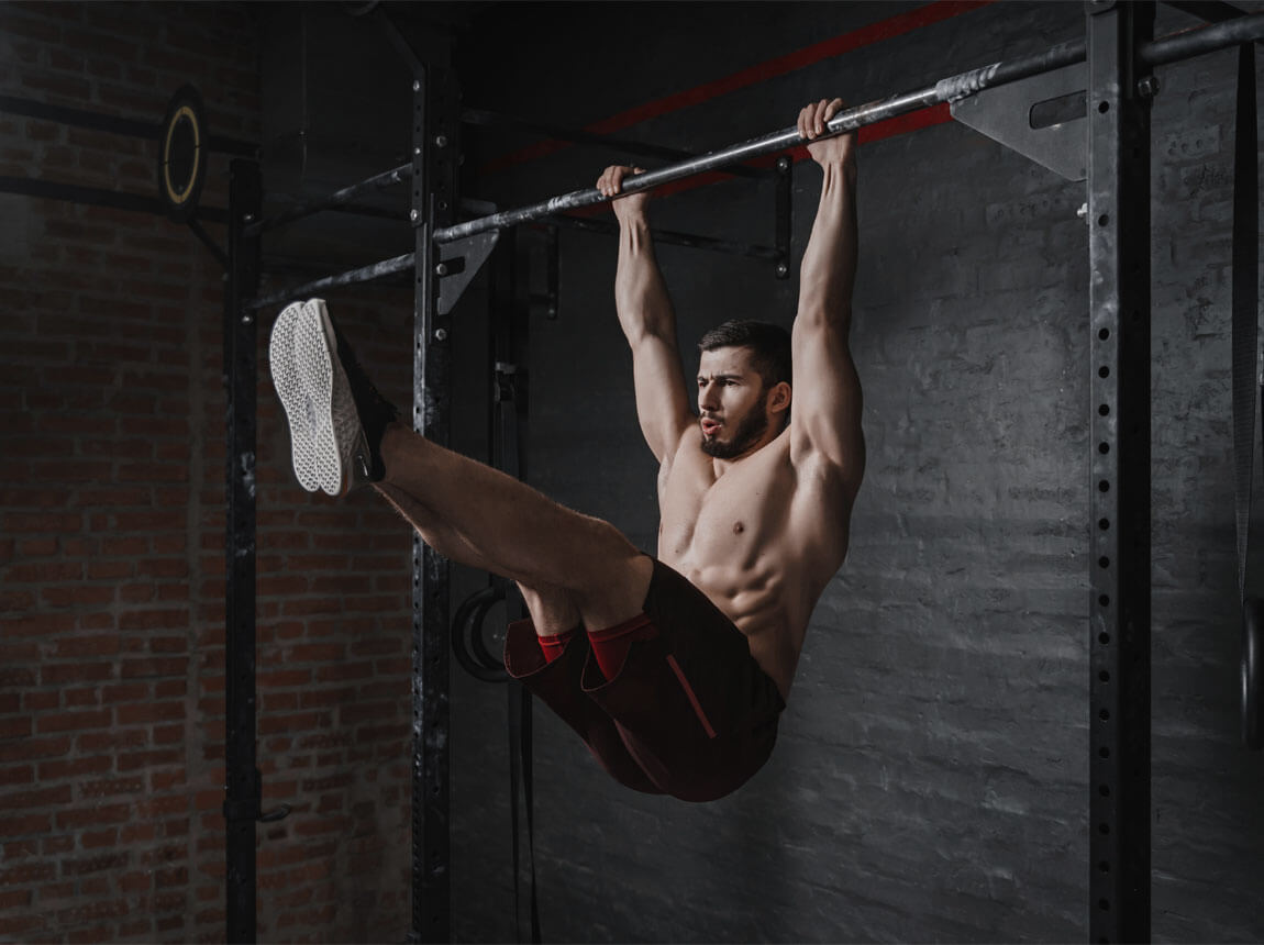 muž - břišní svaly