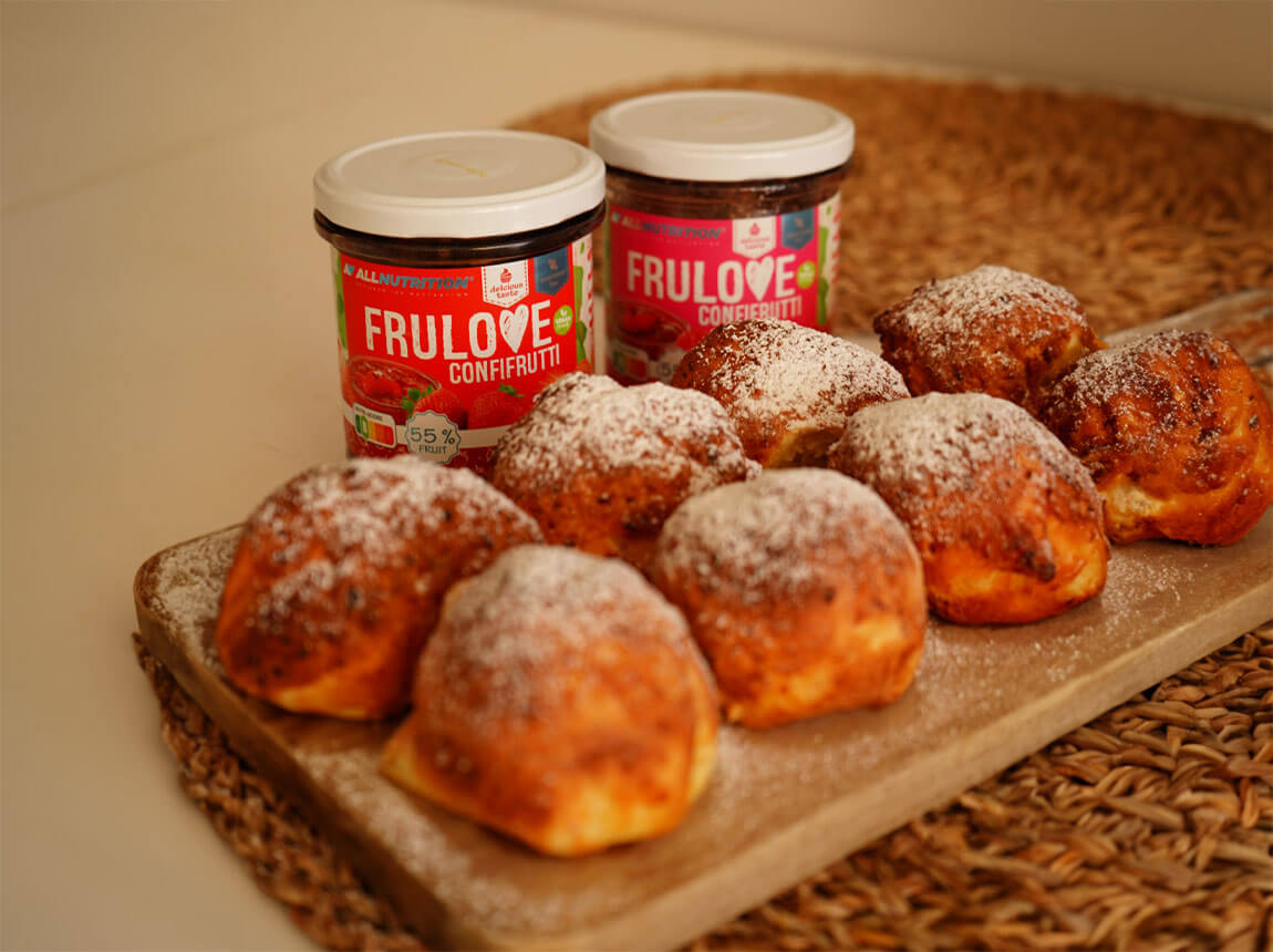 tvarohov&eacute; koblihy s marmel&aacute;dou