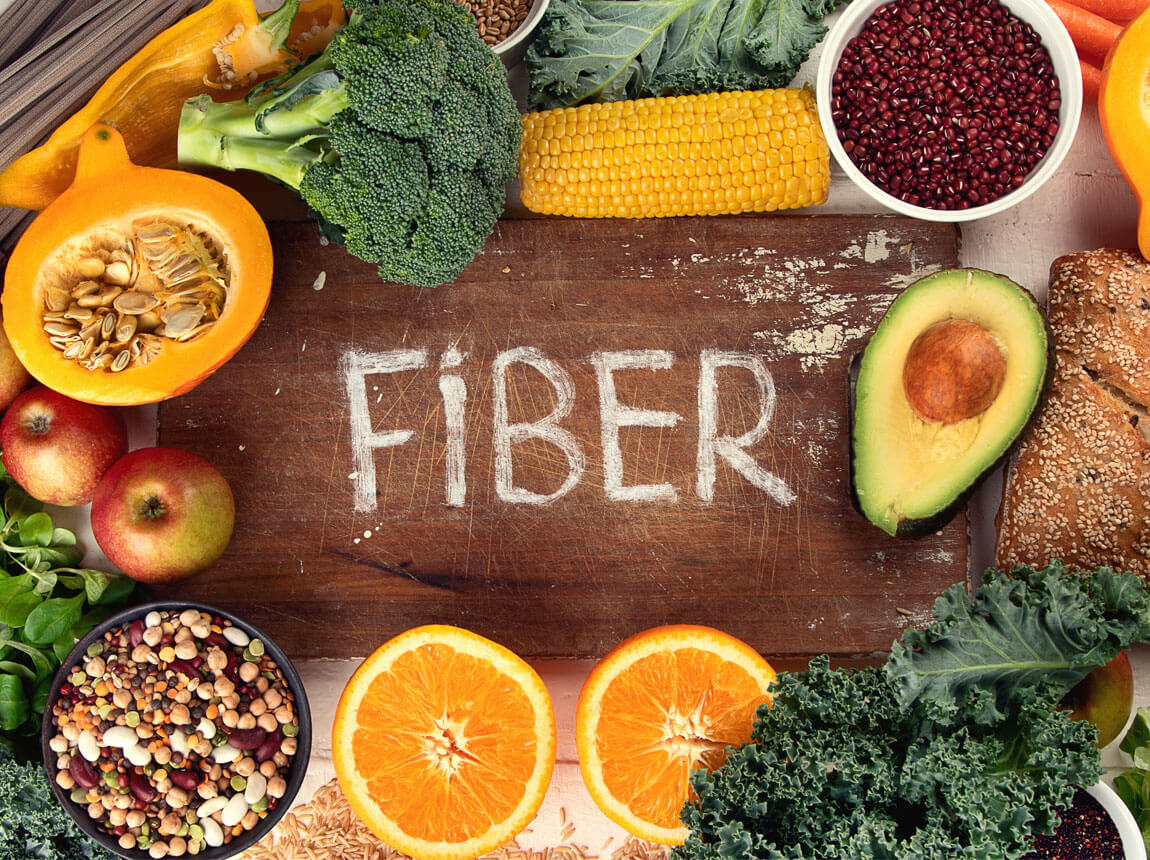 vláknina v potravinách