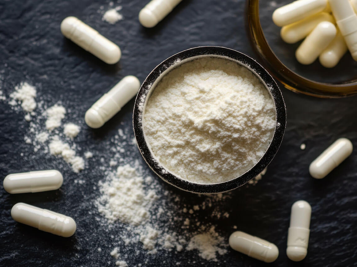 kreatin v prasku a tabletách