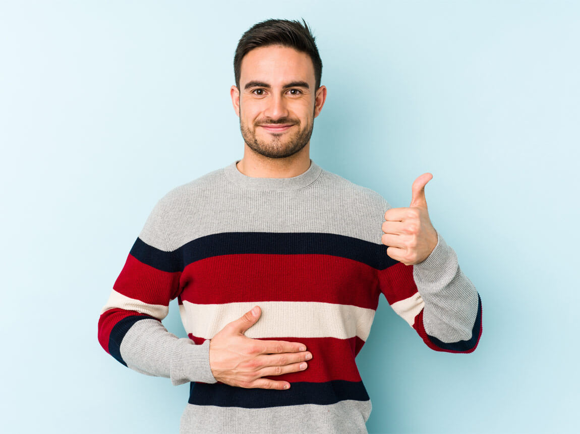 muž - dobré trávení 