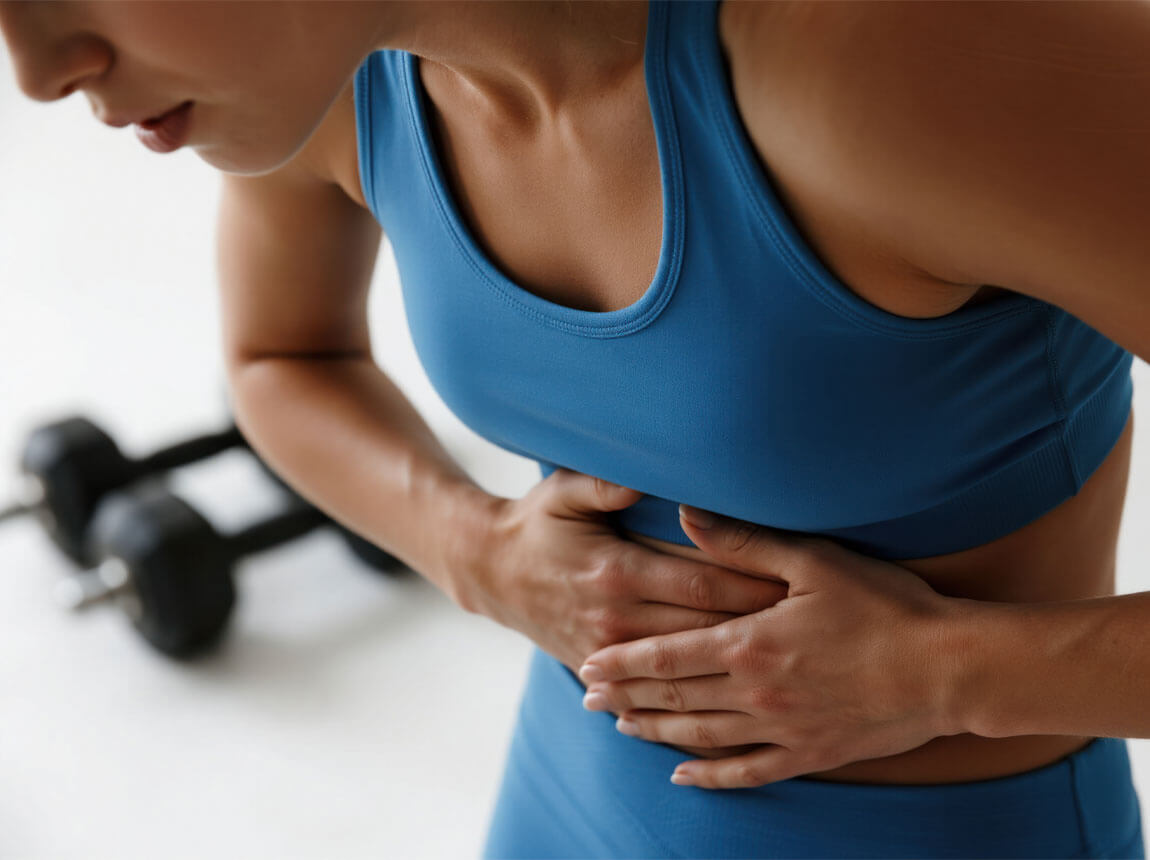 žena – bolesti břicha, syndrom dráždivého tračníku