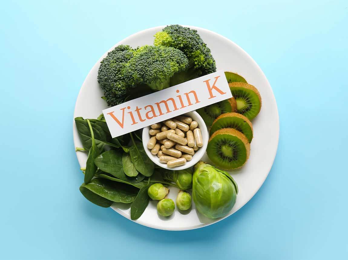 potraviny bohat&eacute; na vitam&iacute;n K