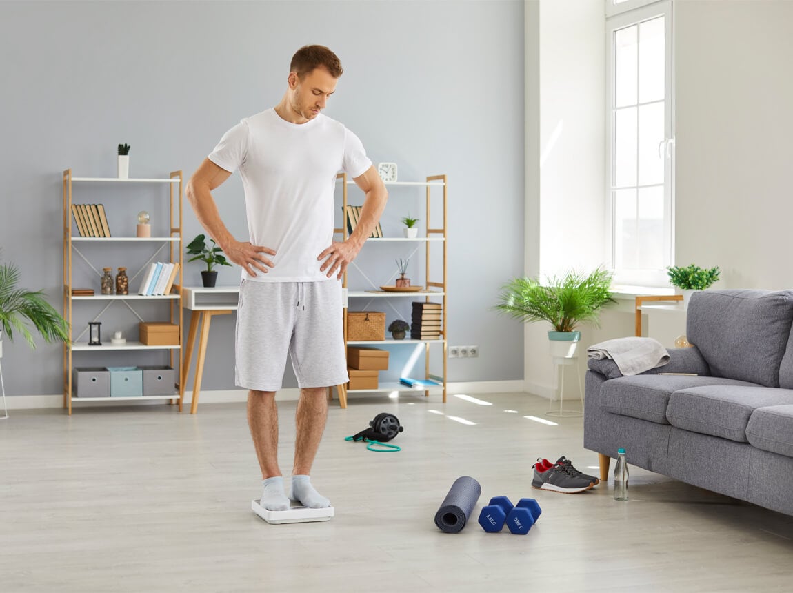 muž na váze - hubnutí 