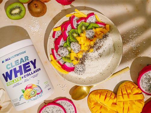 Recept na dezert z tapioky s Whey Isolate Tropical a ovocem