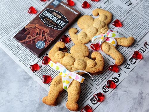 Recept na křehké sušenky s krémovou čokoládovou náplní