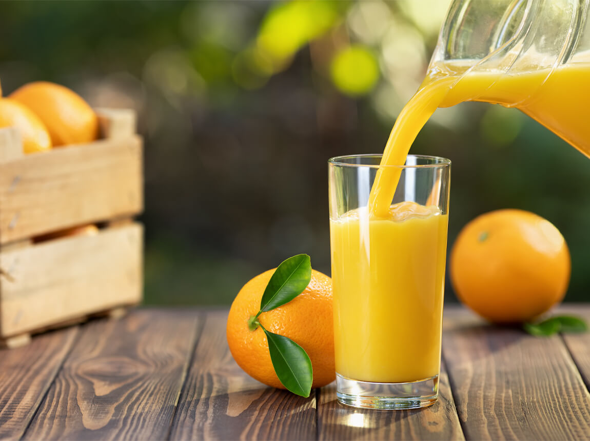pomerančový džus