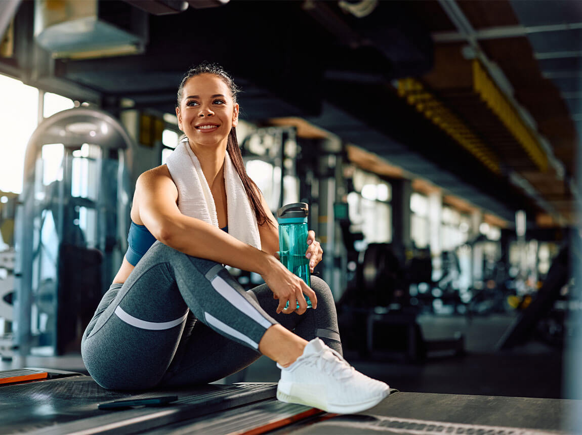 tauryna - žena v posilovně