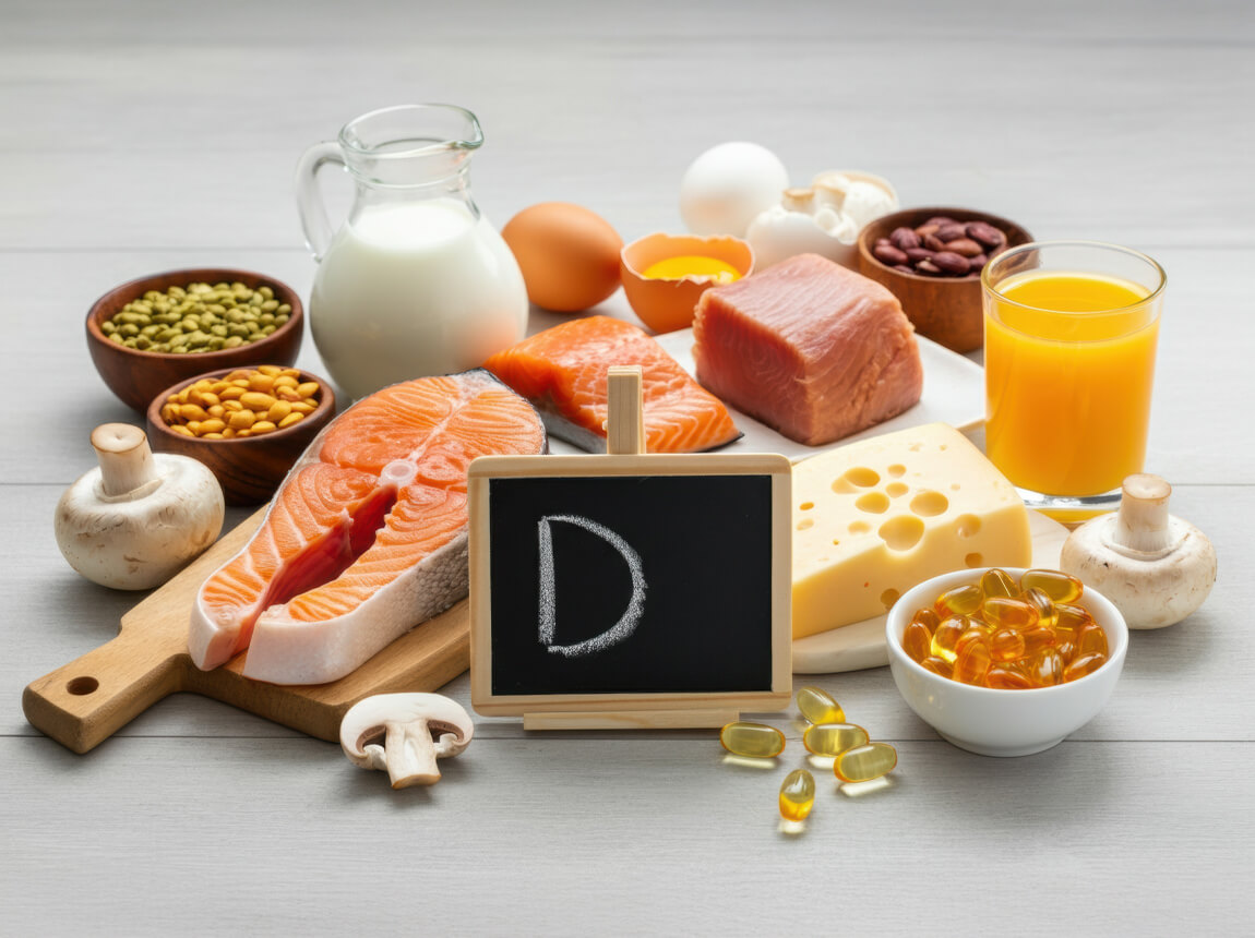 potraviny bohaté na vitamin D3 