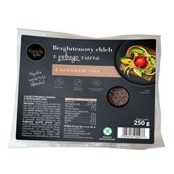 Bezlepkový celozrnný chléb s chia semínky