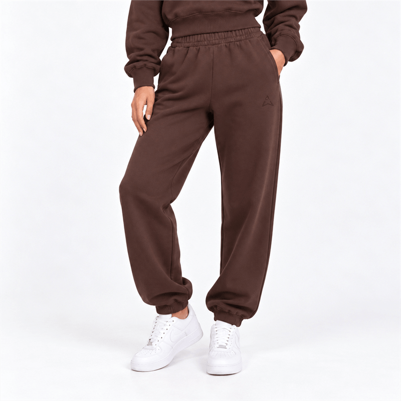 Allwear Dámské joggery Cozy Club Brown