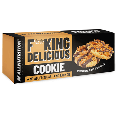 ALLNUTRITION 6 x Fitking Cookie Chocolate Peanut 150g