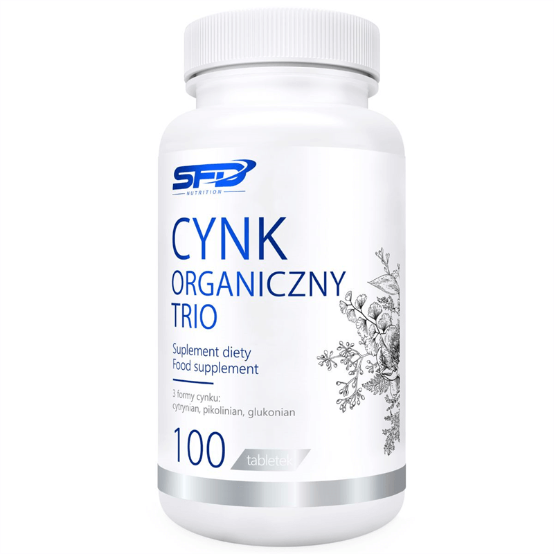 SFD NUTRITION Organický Zinek Trio