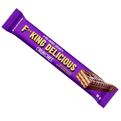 ALLNUTRITION 24 x Fitking Delicious Crunchee 18g