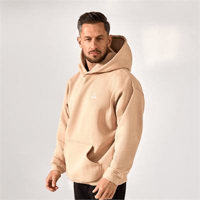 Allwear PÁNSKÁ MIKINA BEIGE