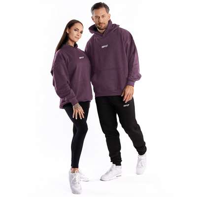 SFD WEAR UNISEX MIKINA Hoodie Core Oversize Violet