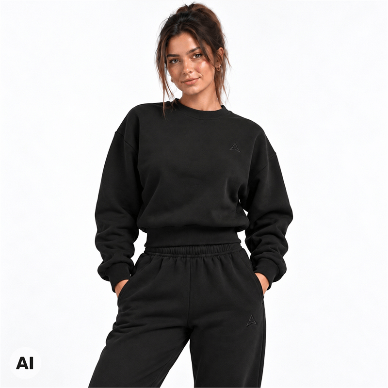 Allwear Dámská mikina Cozy Club Black